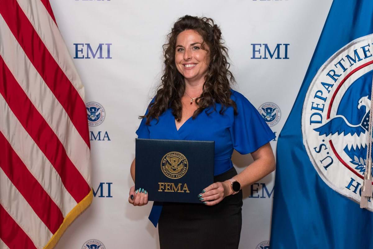 Rachel Holford Graduates from FEMA's National Emergency Management Advanced Academy 